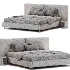 Bed Legend Low beige - Thumbnail 3