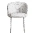 Balanced Outlined Arm Chair - Thumbnail 9