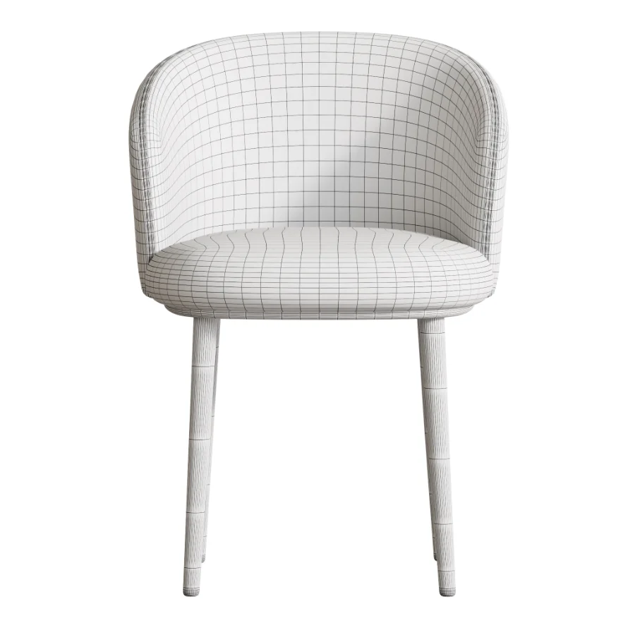 Balanced Outlined Arm Chair Image 9