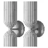 Elle Wall Sconce Brushed Brass and Clear Glass - Thumbnail 3