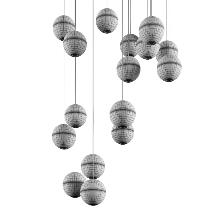 14-26 Linear Pendant Lamp by Bocci Vol 7 Image 6