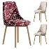 Contemporary Upholstered Dining Chair - Thumbnail 1