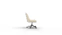 Tailored Task Chair Pearl Velvet - Thumbnail 1