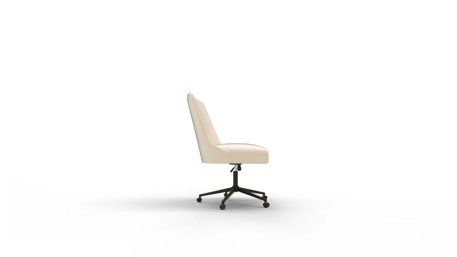 Tailored Task Chair Pearl Velvet Image 1