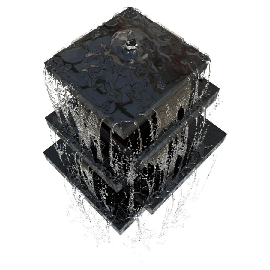 Modern Exterior Fountain Image 2