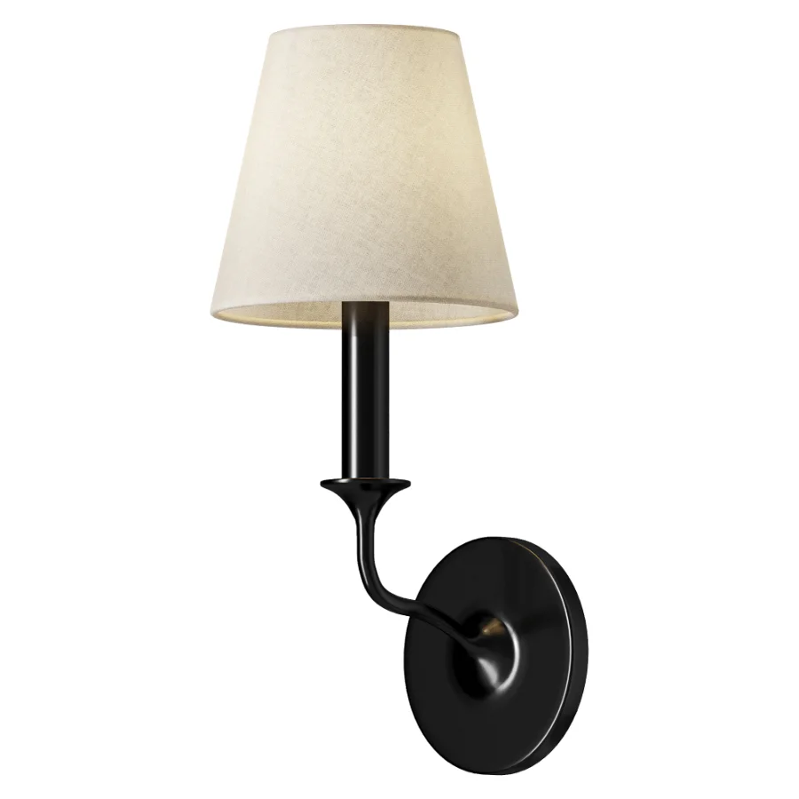 Harwick Wall Sconce 13 Aged Iron Image 2