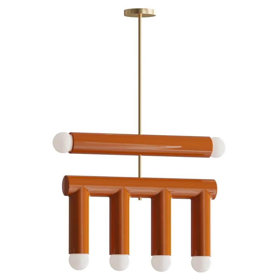 Rotating Rainbow Pendant Lamp D2 Image 1