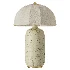 Trudy Table Lamp Cream with Brass Accents - Thumbnail 2