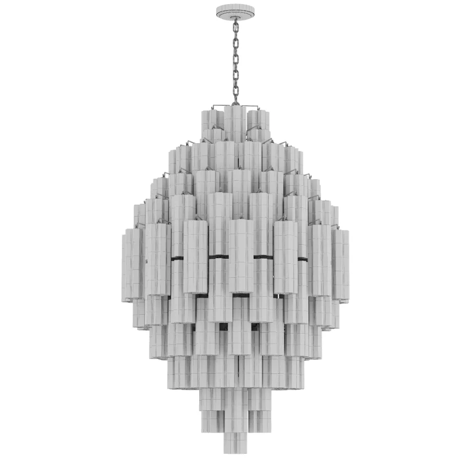 Quinzio Light Tiered Chandelier Image 2