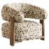 Fauteuil GRANITE – Bruin Walnoot - Thumbnail 5