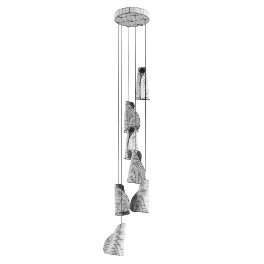21-7 Pendant Lamp by Bocci Vol 3 Image 7