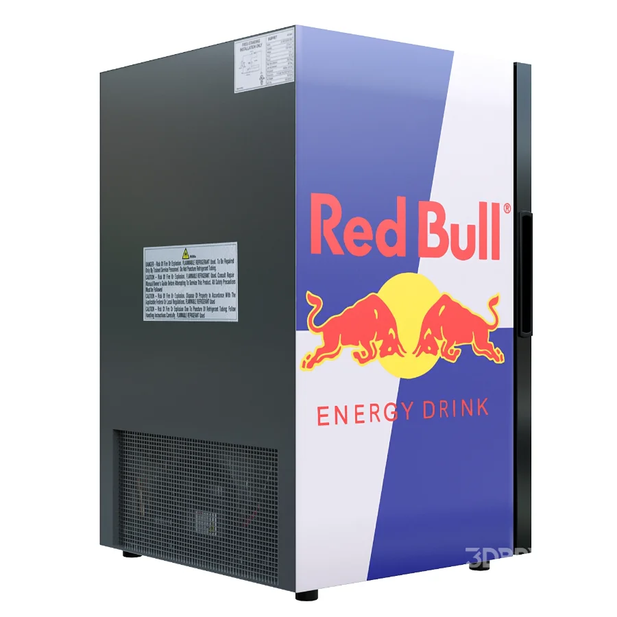 Redbull mini fridge Image 3