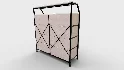 Dresser for Bedroom with Shelves Faux Leather - Thumbnail 5