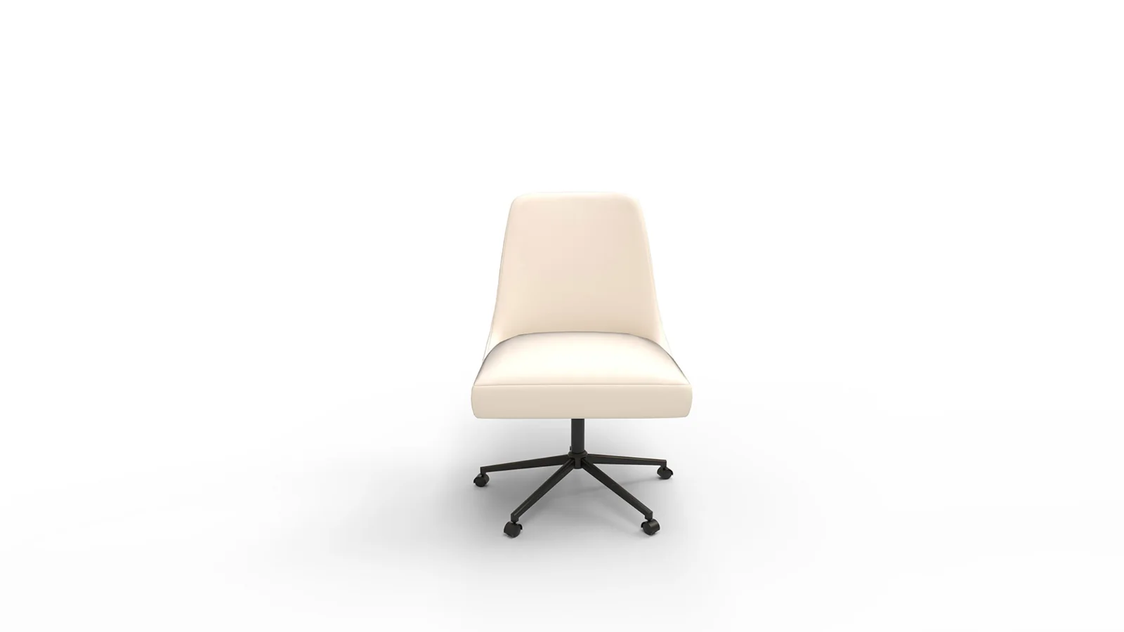 Tailored Task Chair Pearl Velvet Image 4