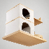 Modern Cat Tree House - Thumbnail 8