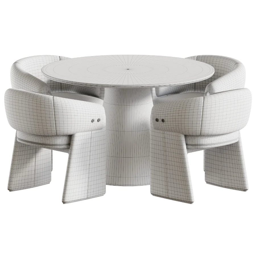 Dining chair SHELBOURNE and round table Image 5