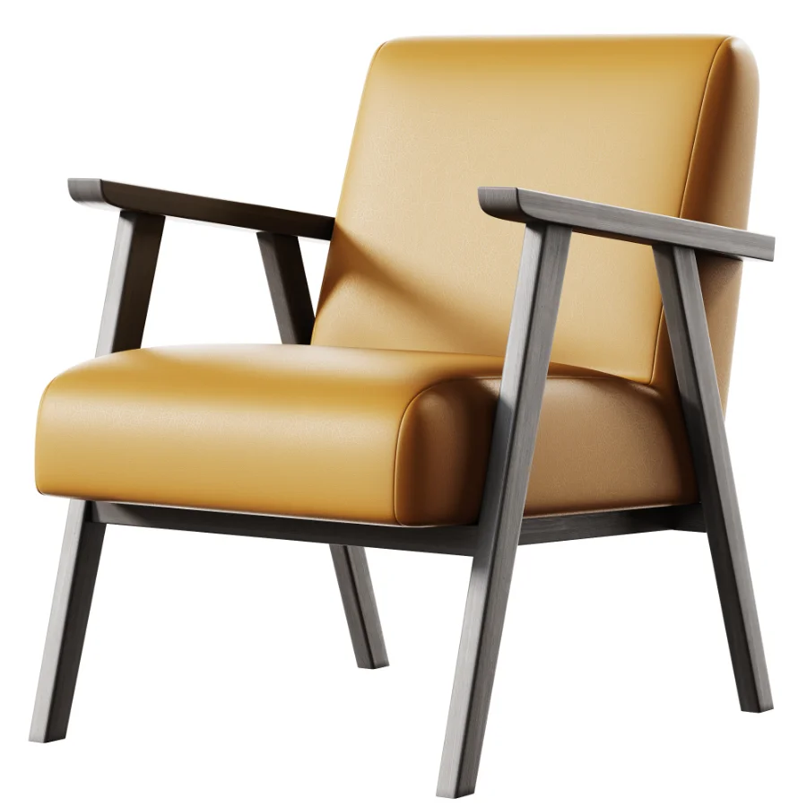 Ebbe Ecru Linen Armchair Image 4