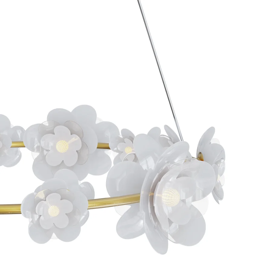 Petaluma 35-inch Ring Chandelier Image 4