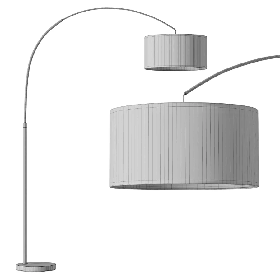 Large arc lamp Niels Image 3
