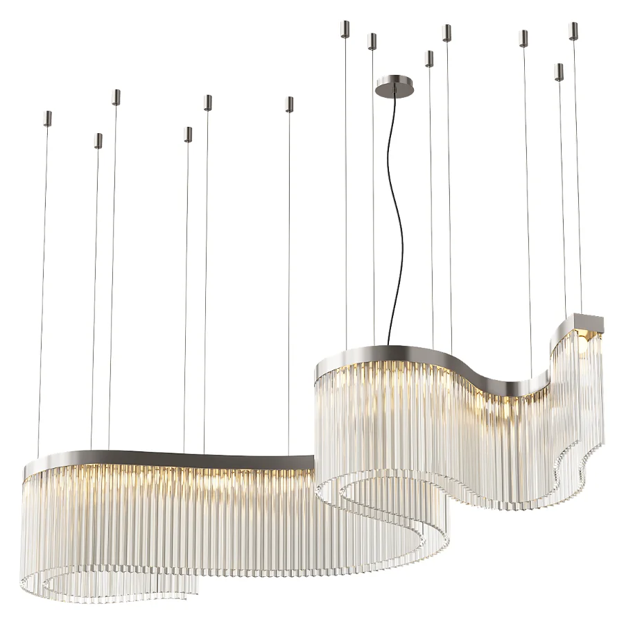 Paralume Marina Chandelier Double Layer Image 1