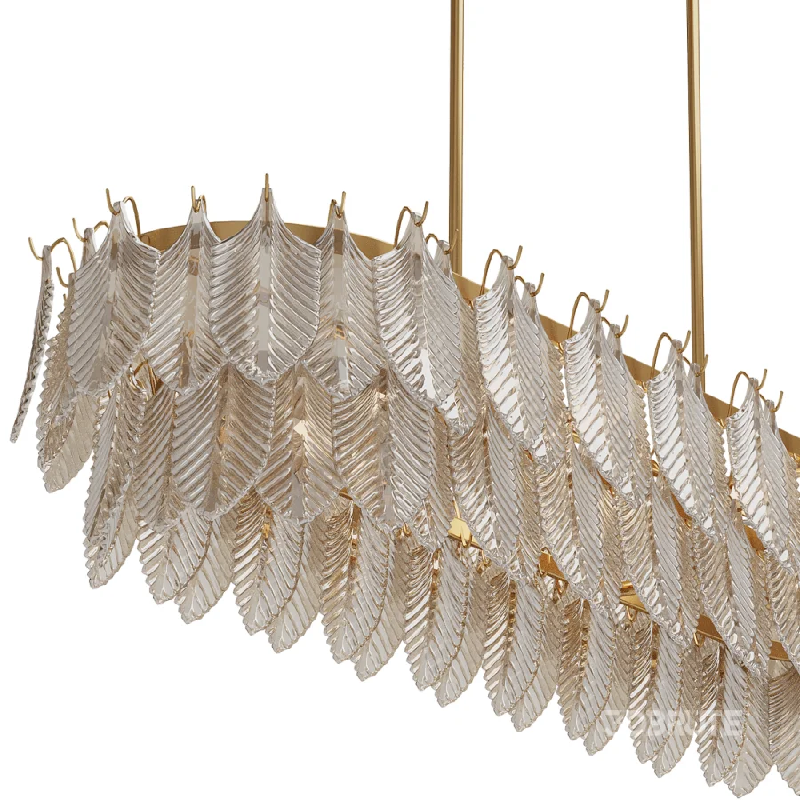 Chandelier Verbier Rectangular Image 6