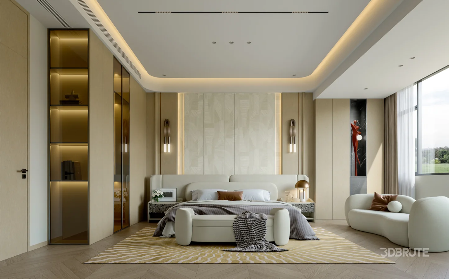 Modern bedroom Image 1