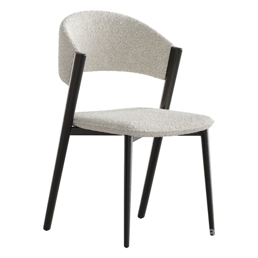 Contemporary Armless Chair Image 5