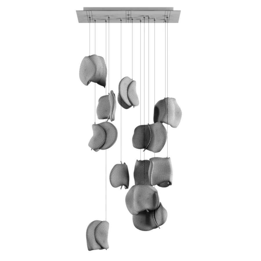 141 Sculptural Cable Pendant by Bocci vol 7 Image 3
