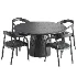 Camille Armchair Nelly Table - Thumbnail 5