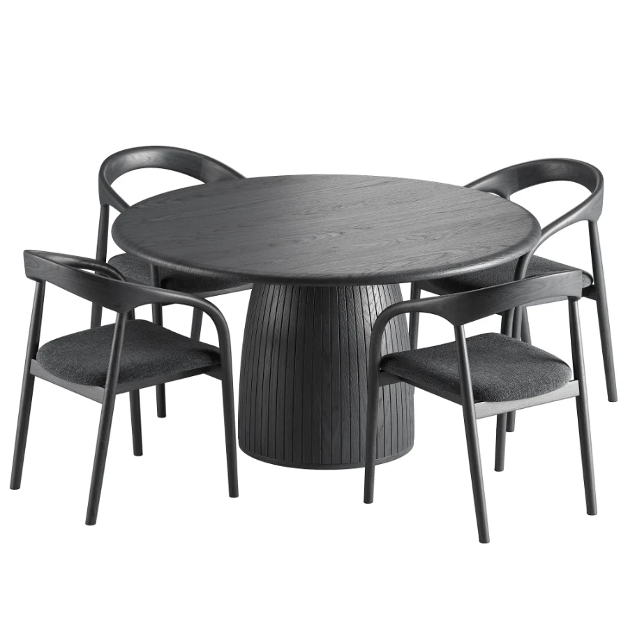 Camille Armchair Nelly Table Image 5