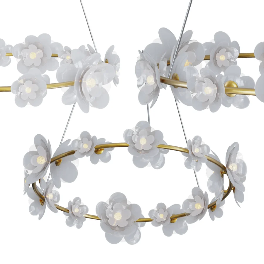 Petaluma 35-inch Ring Chandelier Image 6
