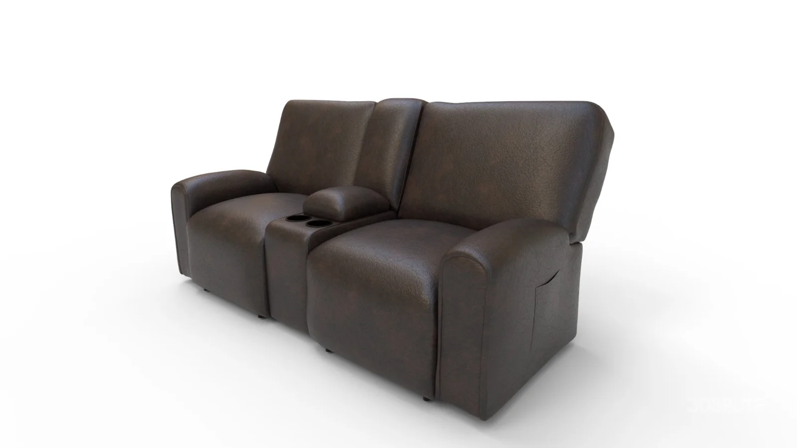 Easy-Going Stretch Recliner Loveseat Image 8