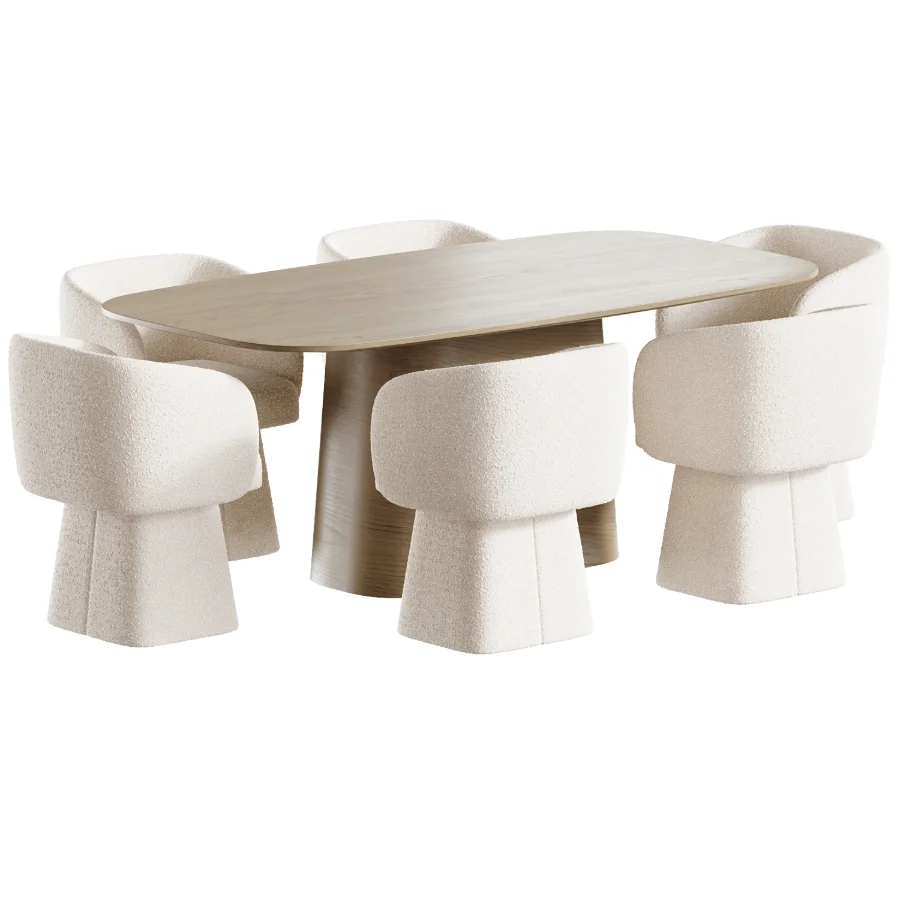 Senza Chair and Kitchen table Image 2