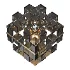 Luxury Cubic Glass Table Lamp - Thumbnail 4