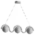 Lenox Linear Ball Pendant Lamp 3 heads - Thumbnail 4