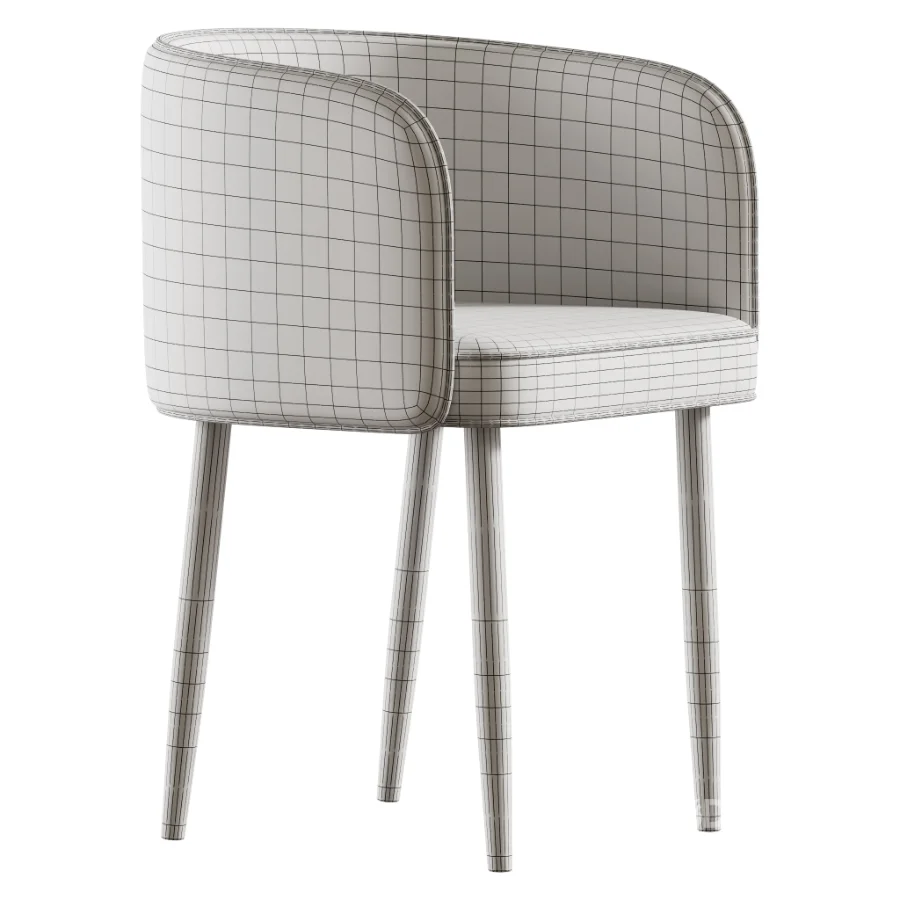 Arm Chair with Imperforate Back Image 9