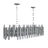 Bonnington Large Striped Chandelier - Thumbnail 5