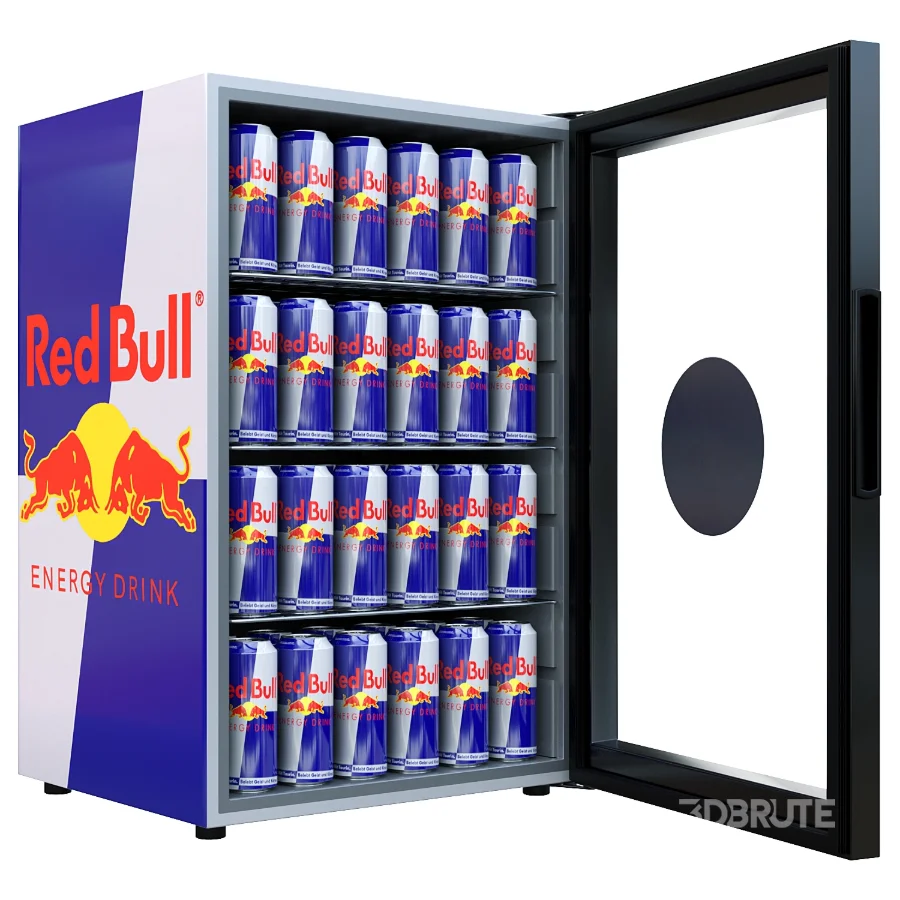 Redbull mini fridge Image 2