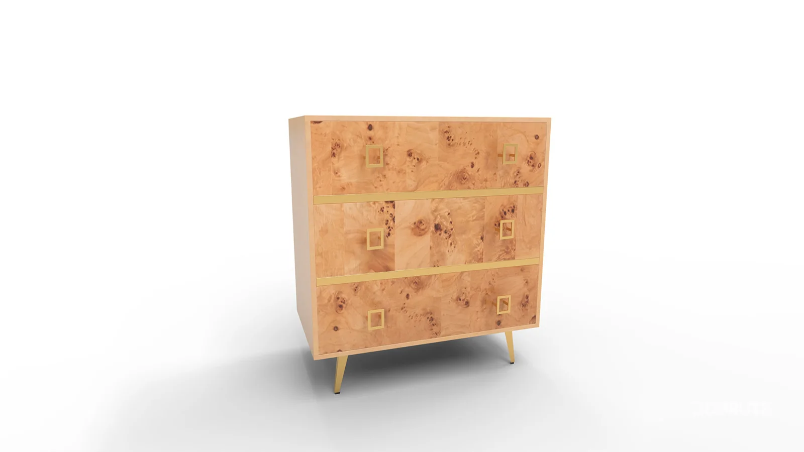 Katia Drawer Chest Natural Gold Image 6