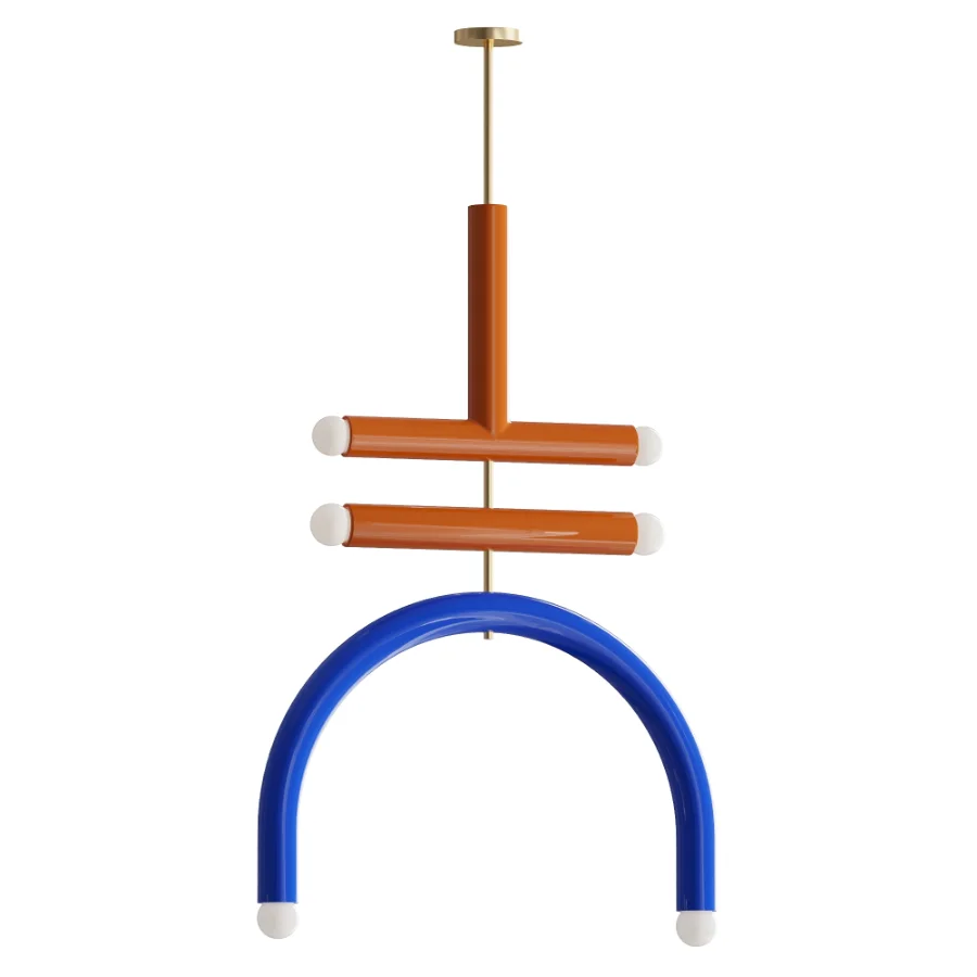 Rotating Rainbow Pendant Lamp F2 Image 1