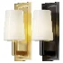 Fyn Wall Sconce 12 Aged Brass with Opal Glass - Thumbnail 1