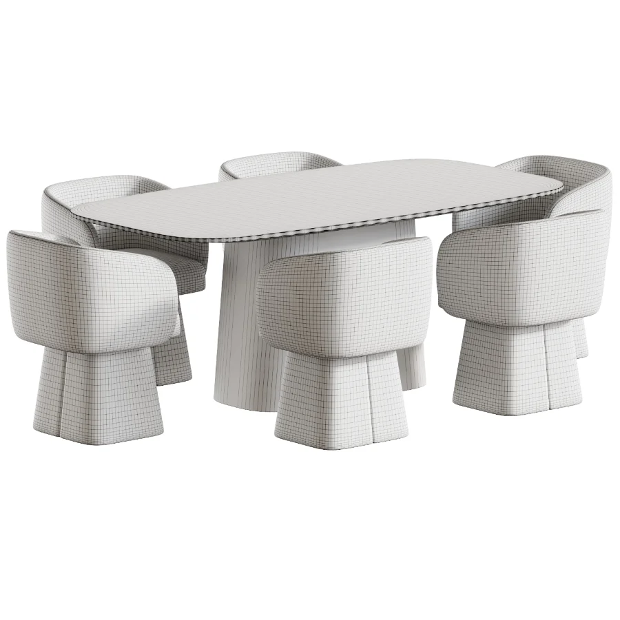 Senza Chair and Kitchen table Image 5