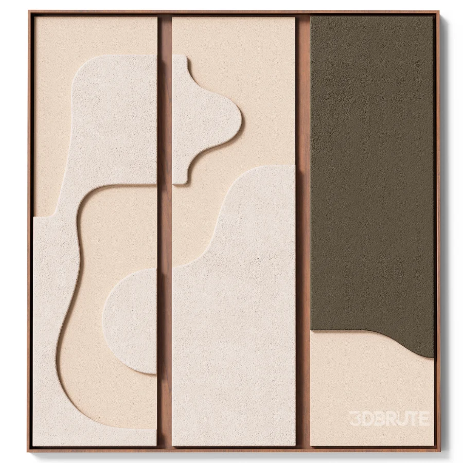 Organic Relief Composition Image 1