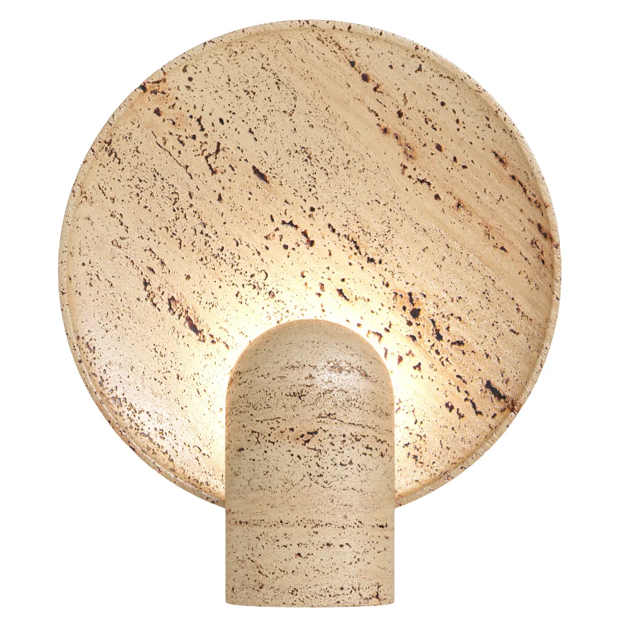 Classico Travertine Surface Sconce by Henry Wilson Image 1