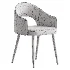 Contemporary Low Back Padded Armless Chair - Thumbnail 6