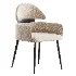 Contemporary Ink Steel Arm Chair - Thumbnail 3