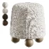 Wakonda Black pouf - Thumbnail 5