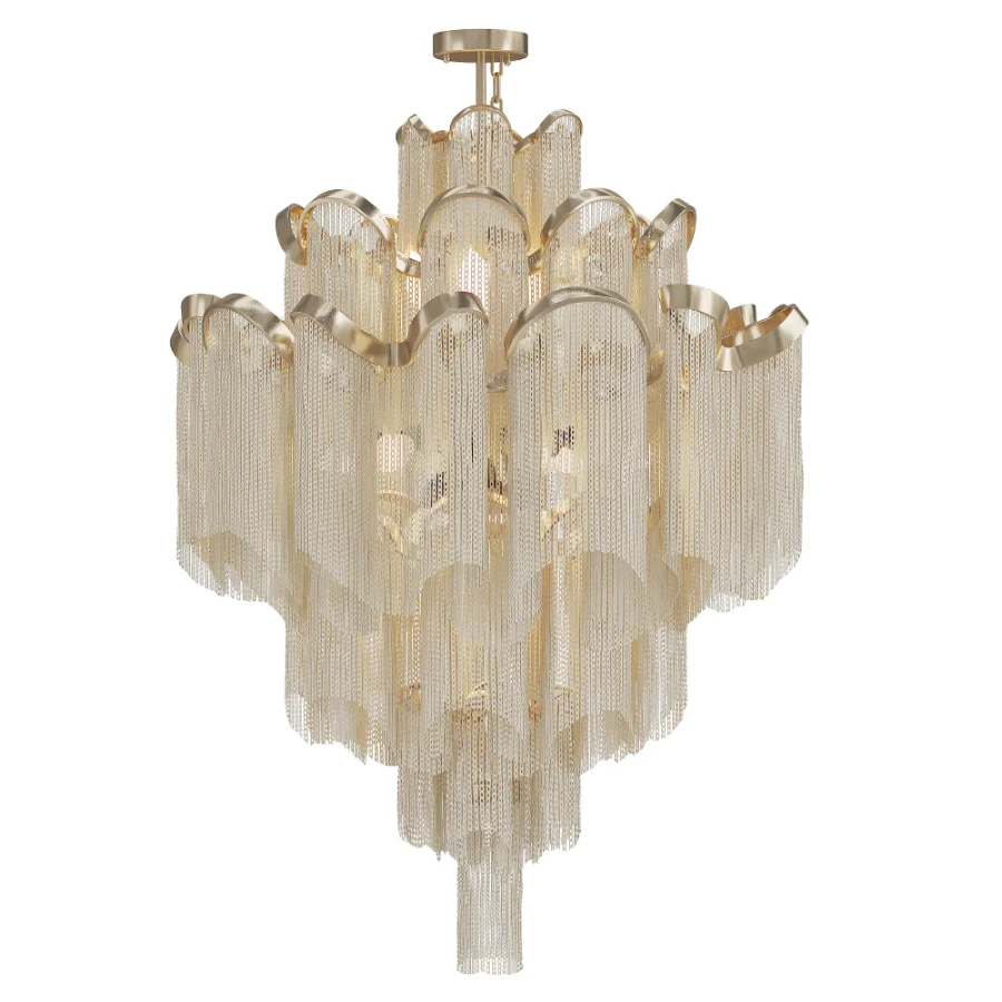 Fringe Chandelier Image 2