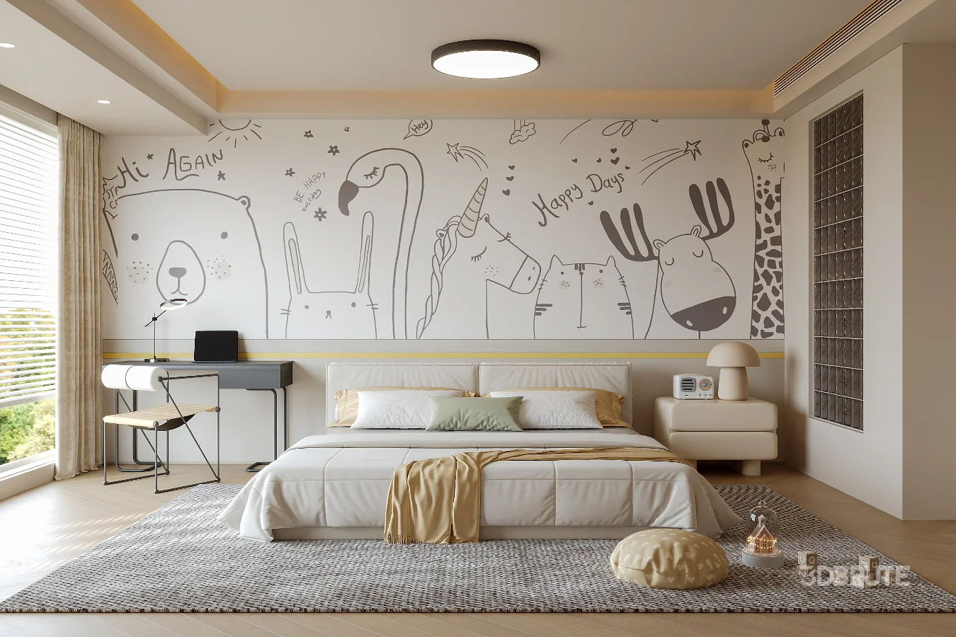 Modern bedroom Image 1