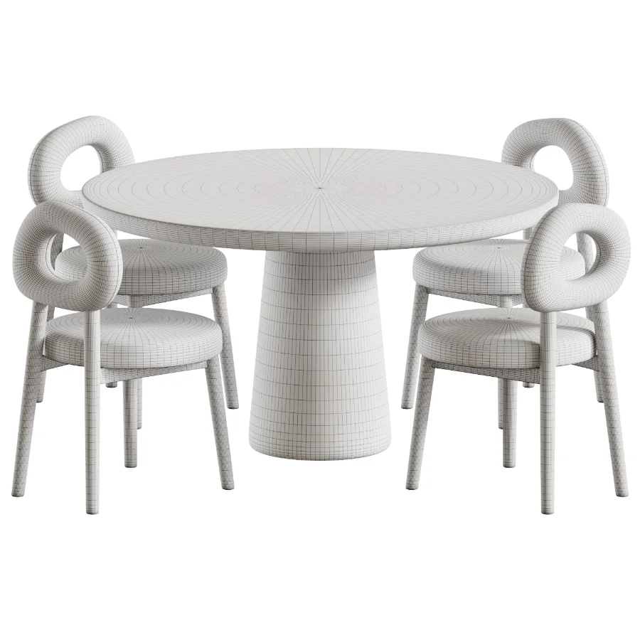 Tobo chair and Dining table Makoto Image 5